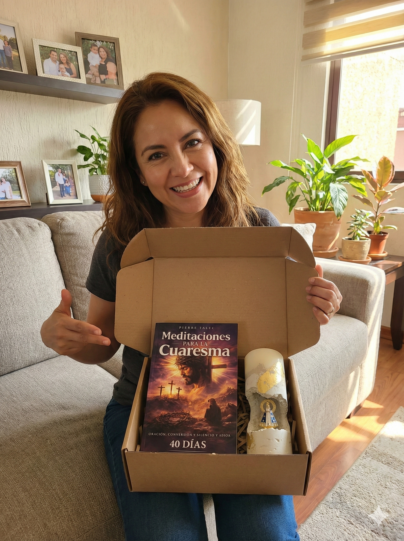 Cliente feliz com o Itinerário Cuaresmal